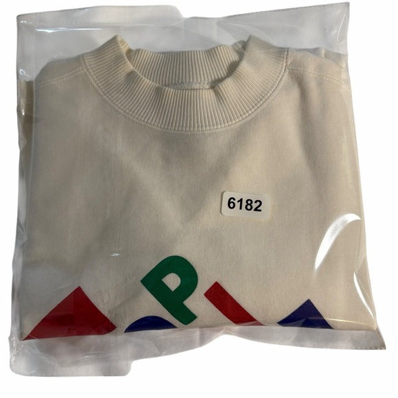 Vintage ESPRIT “Esprit de Corp” Logo Sweatshirt | Cream White | Unisex Small - Picture 11 of 11